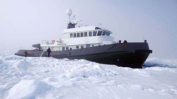 Lars' owner on the 36.4m explorer yacht's voyage to the Arctic